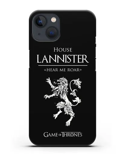 Чехол House Lannister. Hear me roar силиконовый для iPhone 13