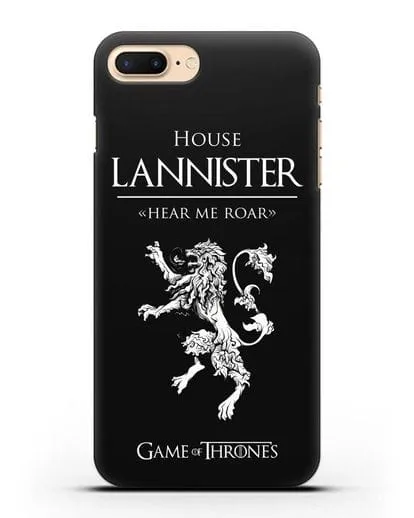 Чехол House Lannister. Hear me roar силиконовый для iPhone 7 Plus