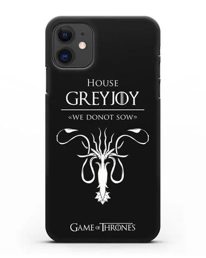 Чехол House Greyjoy. We donot sow силиконовый для iPhone 11
