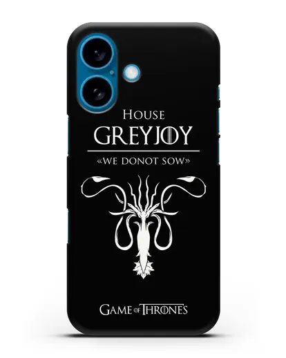 Чехол House Greyjoy. We donot sow силиконовый для iPhone 16
