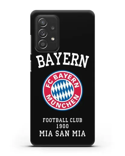 Чехол с надписью Bayern Mia San Mia силиконовый для Samsung Galaxy A53