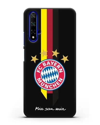 Чехол с логотипом FC Bayern Munchen силиконовый для Honor 20