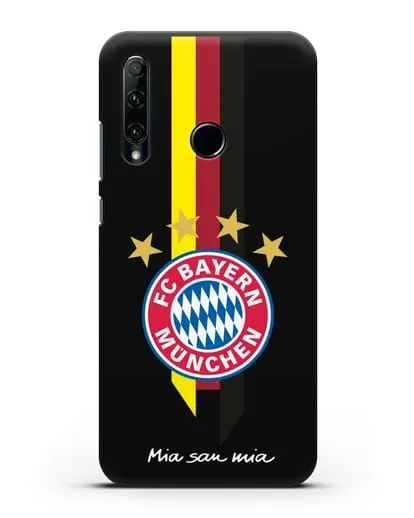 Чехол с логотипом FC Bayern Munchen силиконовый для Honor 20e