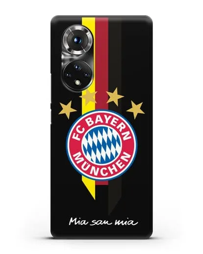 Чехол с логотипом FC Bayern Munchen силиконовый для Honor 50
