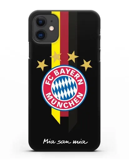 Чехол с логотипом FC Bayern Munchen силиконовый для iPhone 11