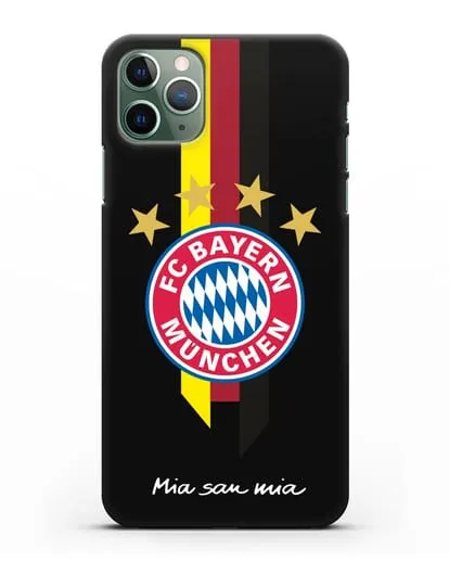 Чехол с логотипом FC Bayern Munchen силиконовый для iPhone 11 Pro