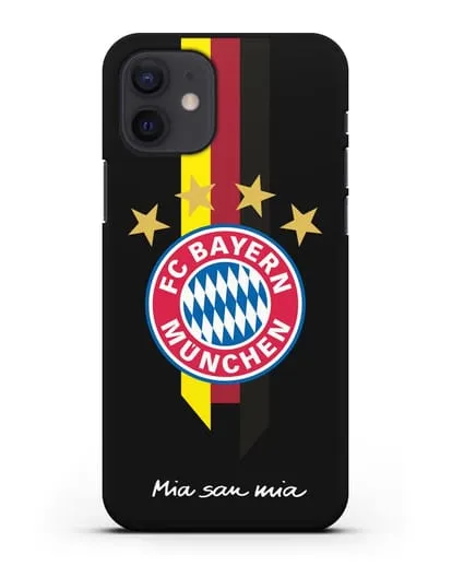 Чехол с логотипом FC Bayern Munchen силиконовый для iPhone 12