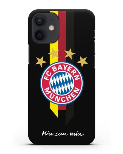 Чехол с логотипом FC Bayern Munchen силиконовый для iPhone 12 mini