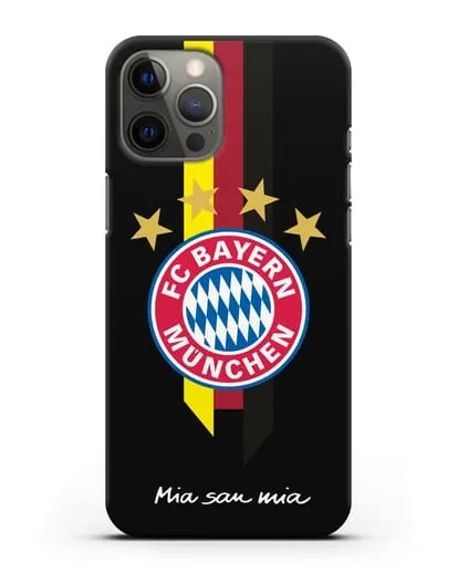 Чехол с логотипом FC Bayern Munchen силиконовый для iPhone 12 Pro Max