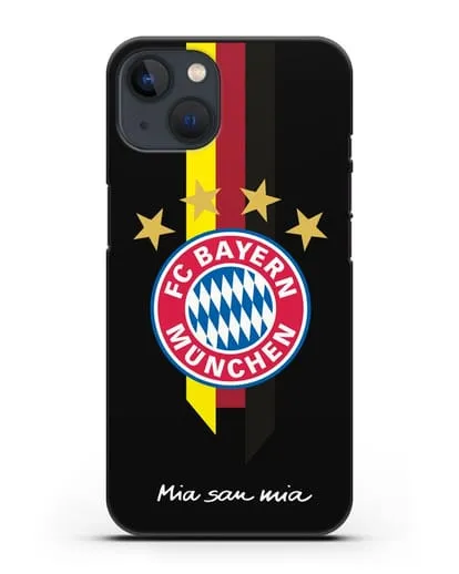 Чехол с логотипом FC Bayern Munchen силиконовый для iPhone 13 Mini