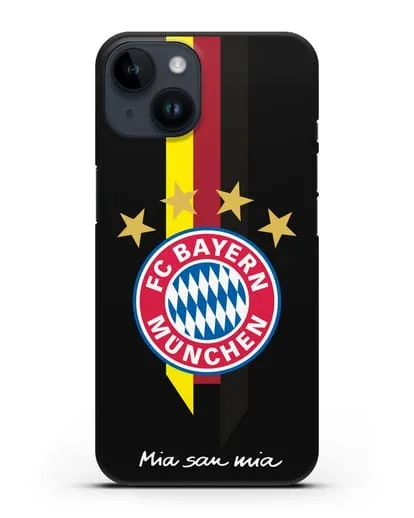 Чехол с логотипом FC Bayern Munchen силиконовый для iPhone 14