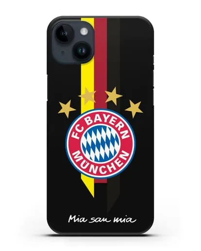 Чехол с логотипом FC Bayern Munchen силиконовый для iPhone 14 Plus