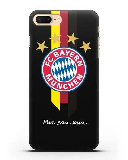 Чехол с логотипом FC Bayern Munchen силиконовый для iPhone 8 Plus