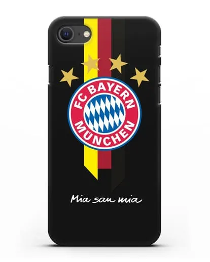 Чехол с логотипом FC Bayern Munchen силиконовый для iPhone SE 2020