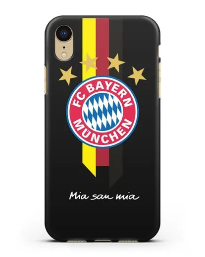 Чехол с логотипом FC Bayern Munchen силиконовый для iPhone XR