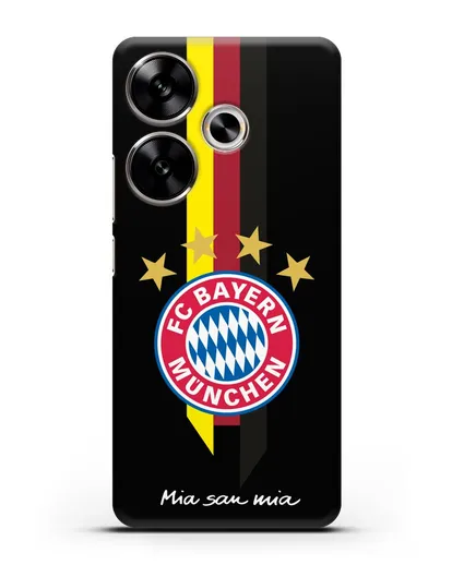Чехол с логотипом FC Bayern Munchen силиконовый для Xiaomi Poco F6