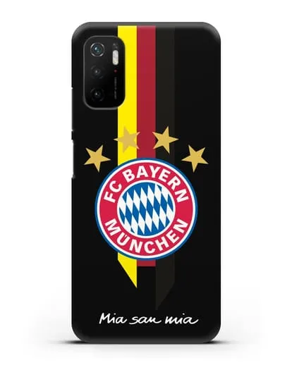 Чехол с логотипом FC Bayern Munchen силиконовый для Xiaomi Poco M3 Pro