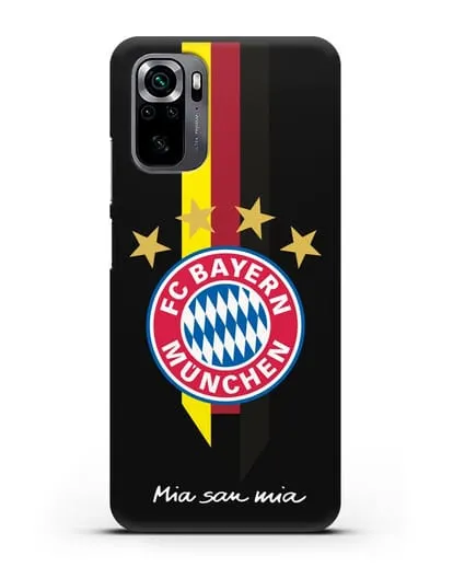 Чехол с логотипом FC Bayern Munchen силиконовый для Xiaomi Poco M5s