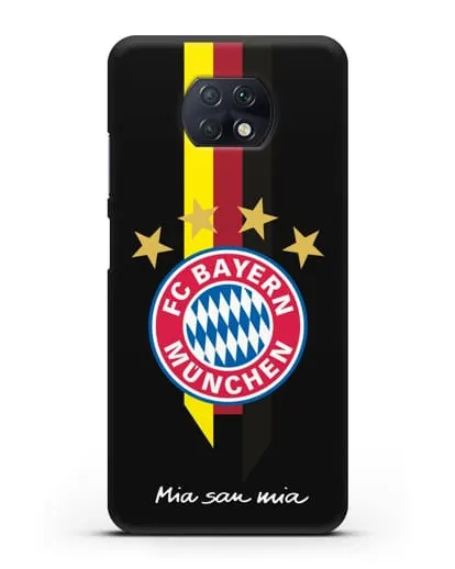 Чехол с логотипом FC Bayern Munchen силиконовый для Xiaomi Redmi Note 9T