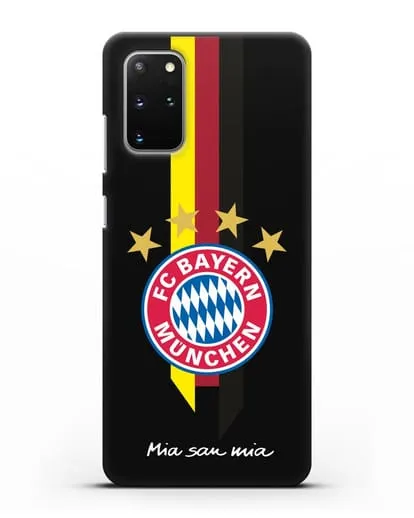 Чехол с логотипом FC Bayern Munchen силиконовый для Samsung Galaxy S20 Plus [SM-G985F]