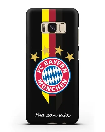 Чехол с логотипом FC Bayern Munchen силиконовый для Samsung Galaxy S8 [SM-950F]