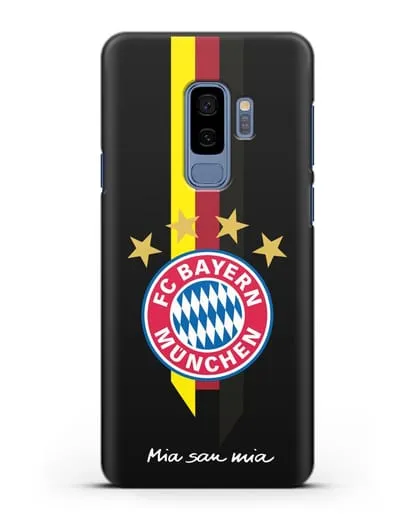 Чехол с логотипом FC Bayern Munchen силиконовый для Samsung Galaxy S9 Plus [SM-G965F]