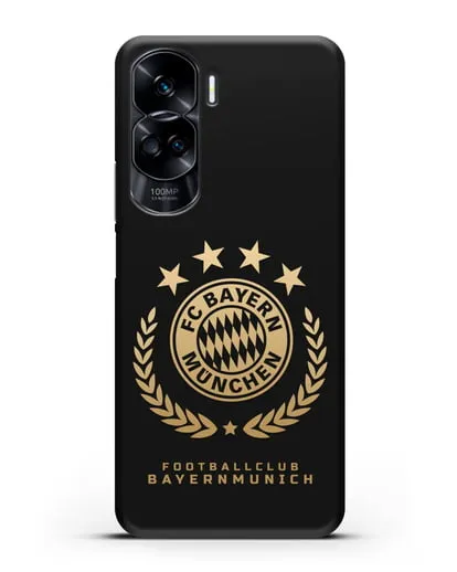 Чехол ФК Бавария Мюнхен с логотипом силиконовый для Honor 90 Lite