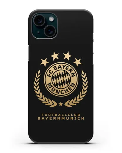 Чехол ФК Бавария Мюнхен с логотипом силиконовый для iPhone 15 Plus