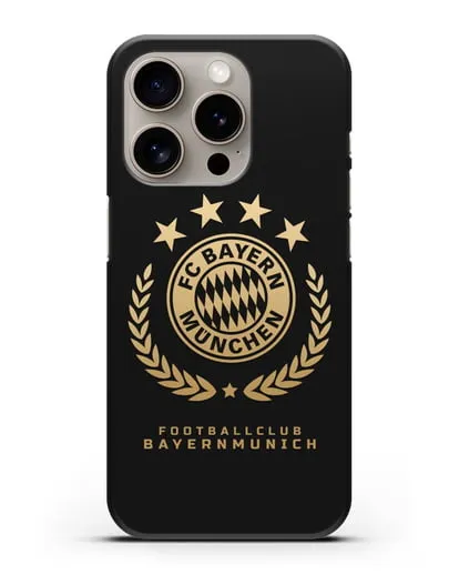 Чехол ФК Бавария Мюнхен с логотипом силиконовый для iPhone 15 Pro