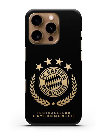 Чехол ФК Бавария Мюнхен с логотипом силиконовый для iPhone 16 Pro