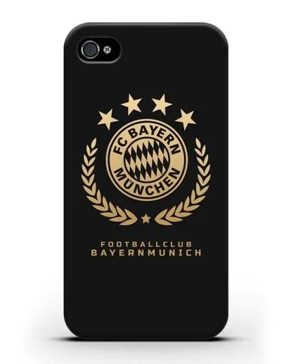 Чехол ФК Бавария Мюнхен с логотипом силиконовый для iPhone 4/4s