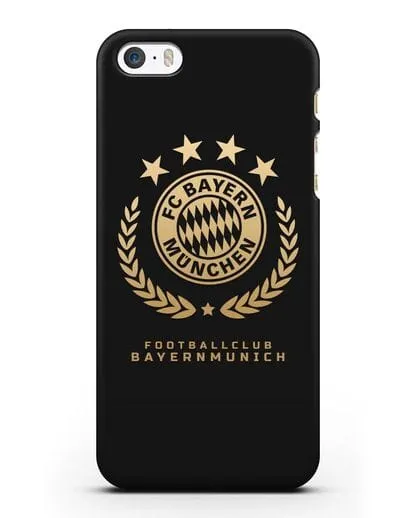 Чехол ФК Бавария Мюнхен с логотипом силиконовый для iPhone 5/5s/SE