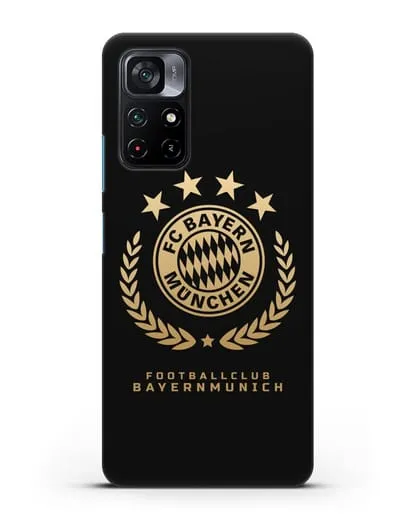 Чехол ФК Бавария Мюнхен с логотипом силиконовый для Xiaomi Poco M4 Pro 5G
