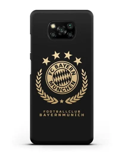 Чехол ФК Бавария Мюнхен с логотипом силиконовый для Xiaomi Poco X3
