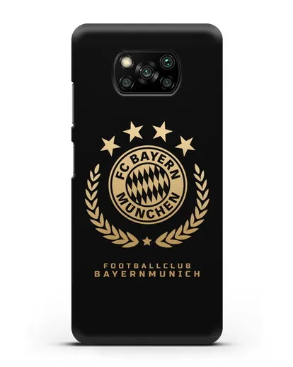 Чехол ФК Бавария Мюнхен с логотипом силиконовый для Xiaomi Poco X3 Pro