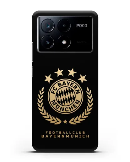 Чехол ФК Бавария Мюнхен с логотипом силиконовый для Xiaomi Poco X6 Pro