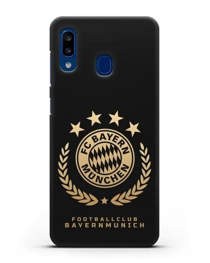 Чехол ФК Бавария Мюнхен с логотипом силиконовый для Samsung Galaxy A20 [SM-A205FN]