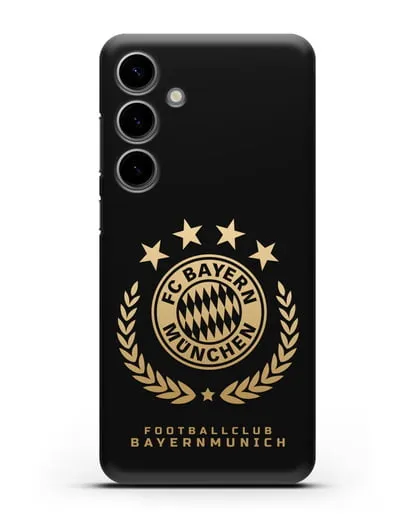 Чехол ФК Бавария Мюнхен с логотипом силиконовый для Samsung Galaxy S24 Plus