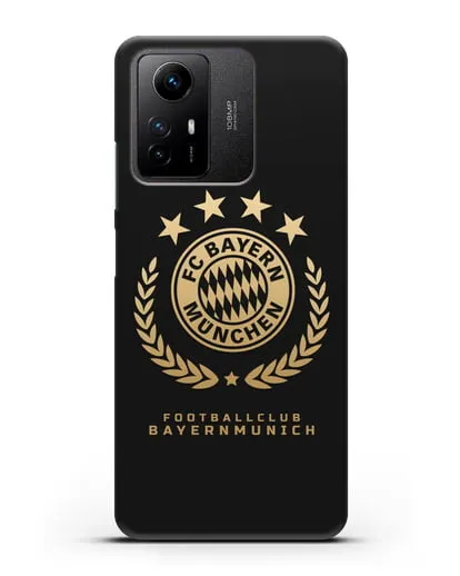 Чехол ФК Бавария Мюнхен с логотипом силиконовый для Xiaomi Redmi Note 12S