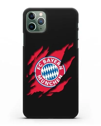 Чехол с эмблемой Бавария Мюнхен силиконовый для iPhone 11 Pro Max
