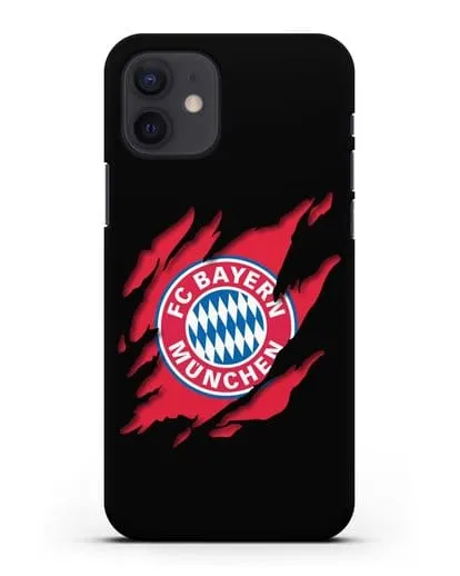 Чехол с эмблемой Бавария Мюнхен силиконовый для iPhone 12