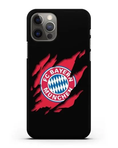 Чехол с эмблемой Бавария Мюнхен силиконовый для iPhone 12 Pro