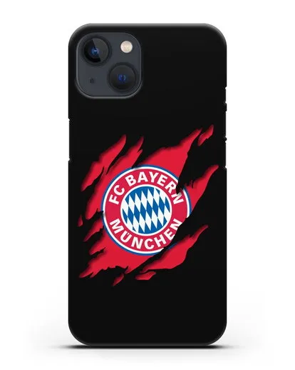 Чехол с эмблемой Бавария Мюнхен силиконовый для iPhone 13
