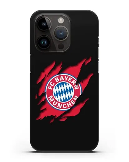 Чехол с эмблемой Бавария Мюнхен силиконовый для iPhone 14 Pro