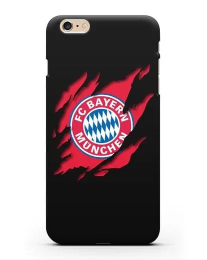 Чехол с эмблемой Бавария Мюнхен силиконовый для iPhone 6s Plus