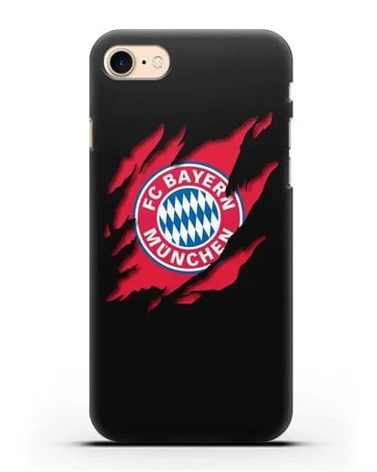 Чехол с эмблемой Бавария Мюнхен силиконовый для iPhone 7