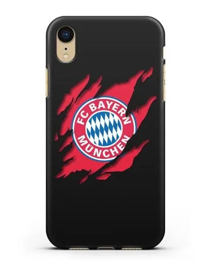 Чехол с эмблемой Бавария Мюнхен силиконовый для iPhone XR
