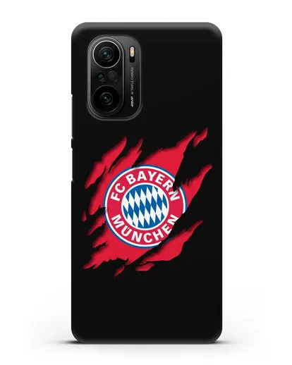 Чехол с эмблемой Бавария Мюнхен силиконовый для Xiaomi Poco F3 Pro