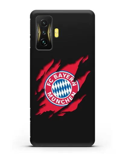 Чехол с эмблемой Бавария Мюнхен силиконовый для Xiaomi Poco F4 GT