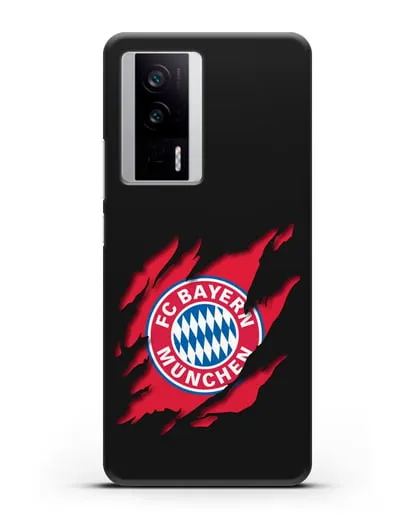 Чехол с эмблемой Бавария Мюнхен силиконовый для Xiaomi Poco F5 Pro